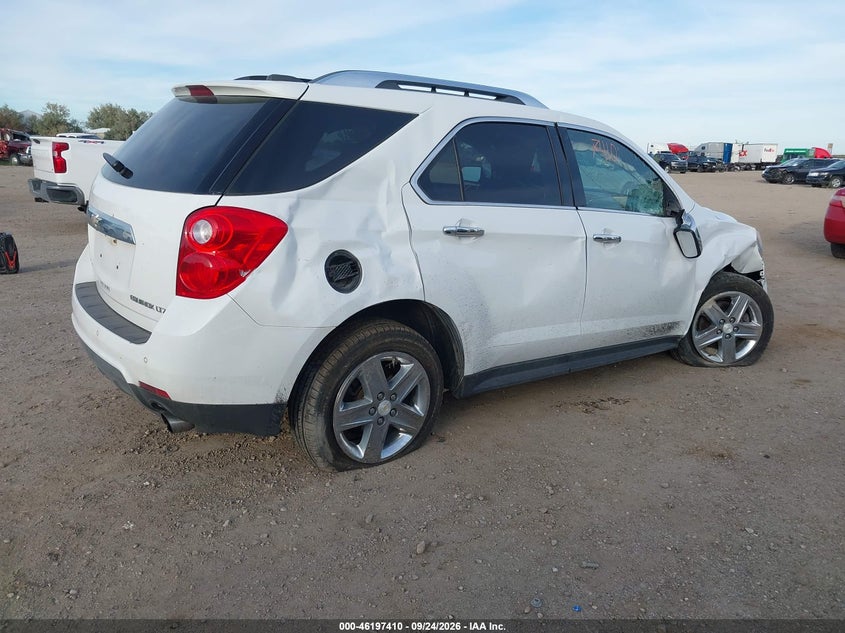 Vin: 2gnflhe33f6323470, lot: 46697294, chevrolet equinox ltz 20154