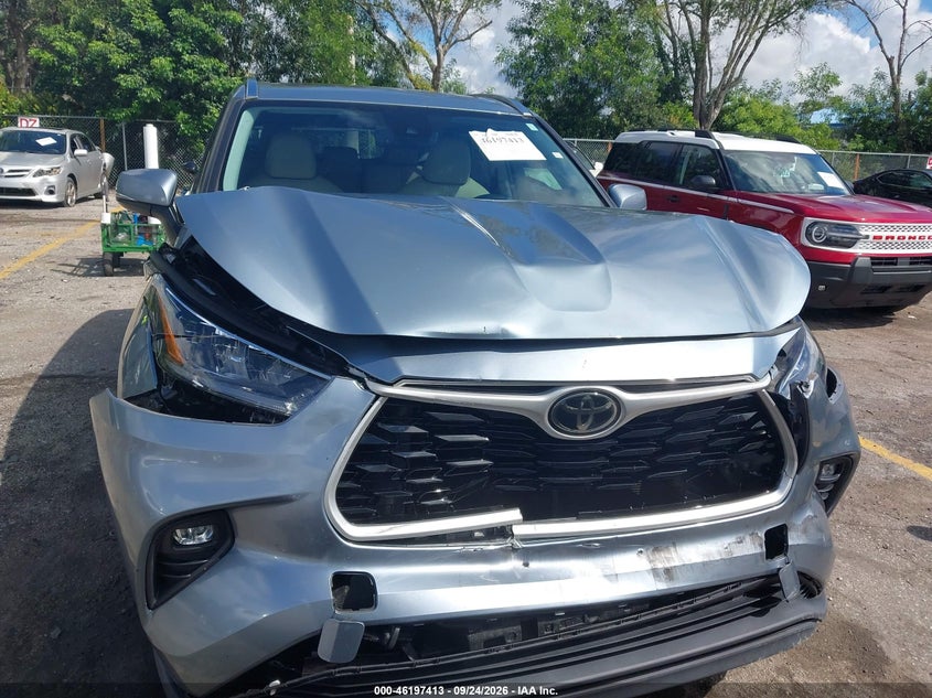 TOYOTA HIGHLANDER 2020 VIN 5TDGZRAHXLS022750