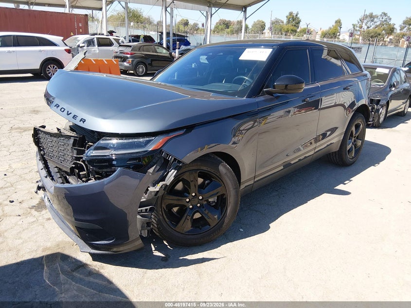 Vin: salyj2ex2sa393488, lot: 46697299, land rover range rover velar p250 s 20252