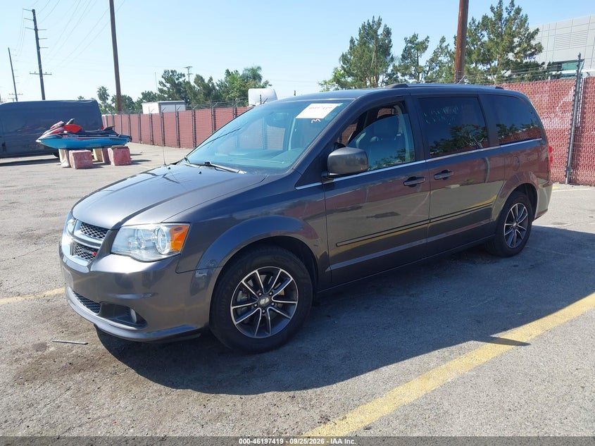 Vin: 2c4rdgcg4hr800248, lot: 46697303, dodge grand caravan sxt 20172