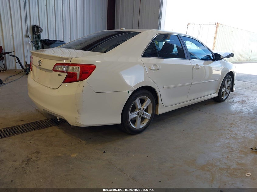 Vin: 4t1bf1fkxcu599942, lot: 46697307, toyota camry se 20124