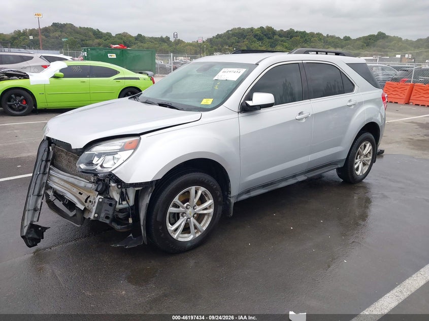 Vin: 2gnflfe37h6127877, lot: 46697318, chevrolet equinox lt 20172