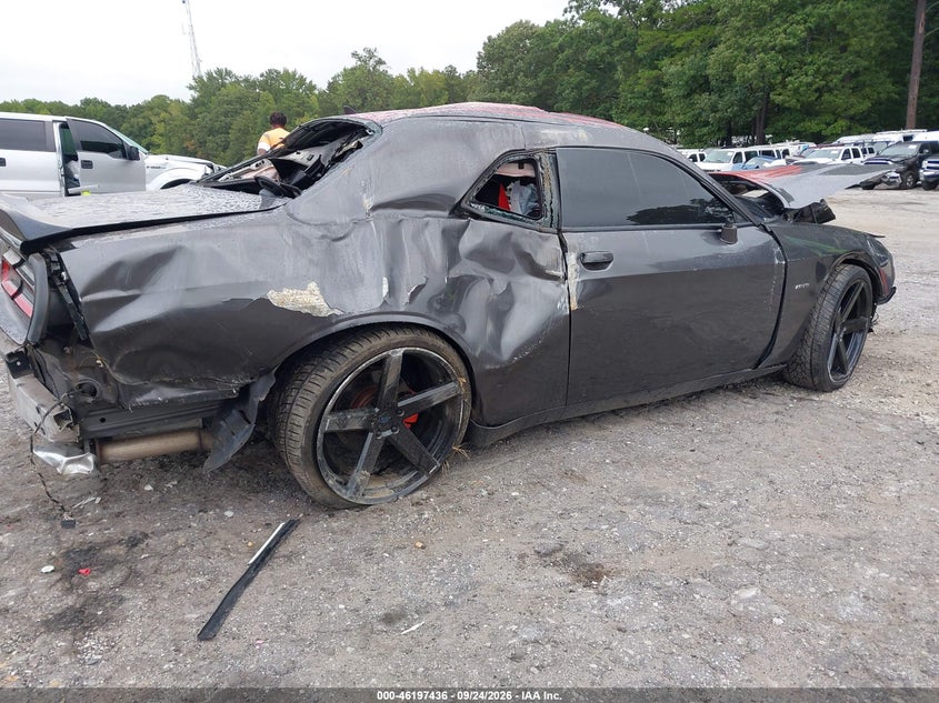 Vin: 2c3cdzbt8hh636366, lot: 46697320, dodge challenger r/t shaker 20174
