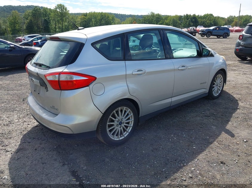 Vin: 1fadp5au8el510006, lot: 46697351, ford c-max hybrid se 20144
