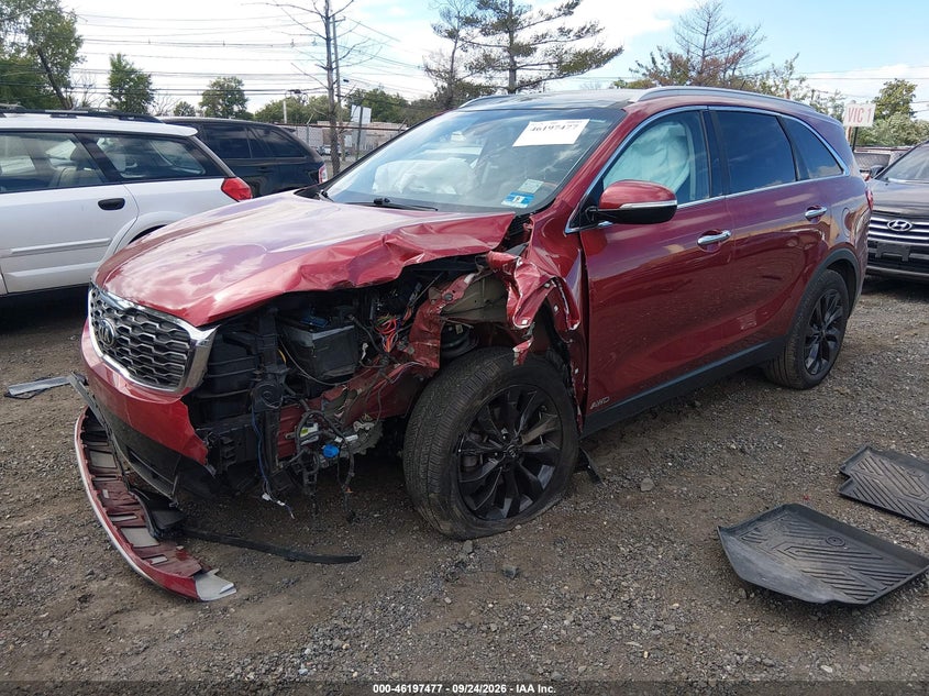 Vin: 5xyphda56lg696676, lot: 46697361, kia sorento 3.3l ex 20202