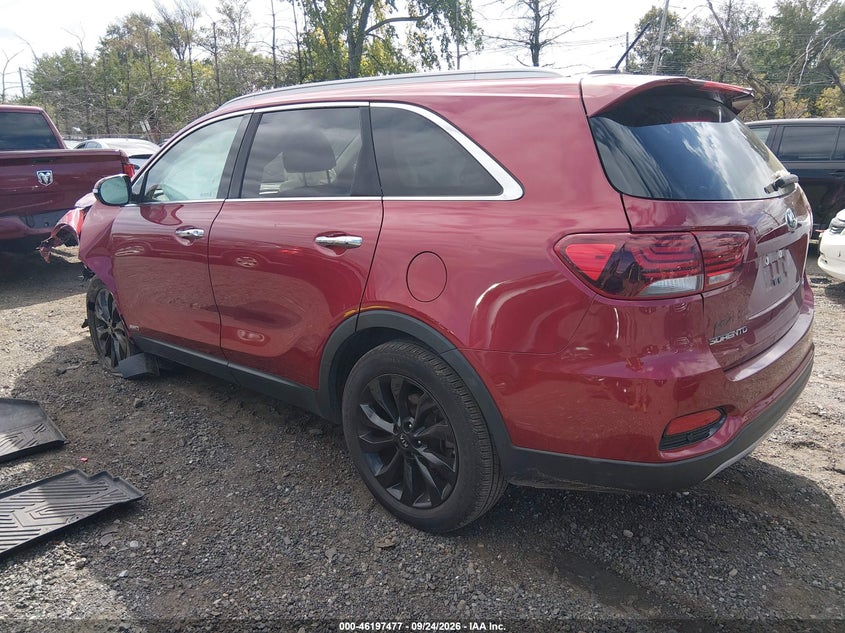 Vin: 5xyphda56lg696676, lot: 46697361, kia sorento 3.3l ex 20203