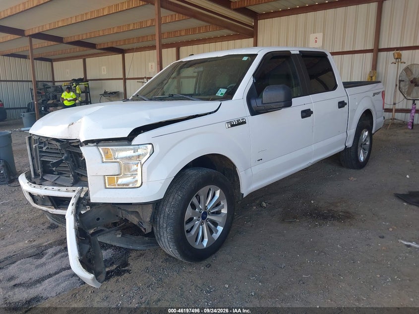 Vin: 1ftew1cp9gkf89602, lot: 46697380, ford f-150 xl 20162