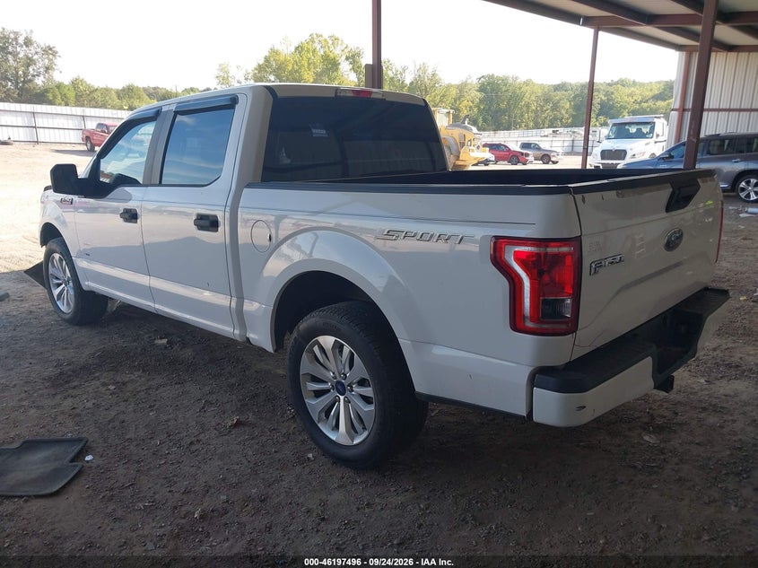 Vin: 1ftew1cp9gkf89602, lot: 46697380, ford f-150 xl 20163