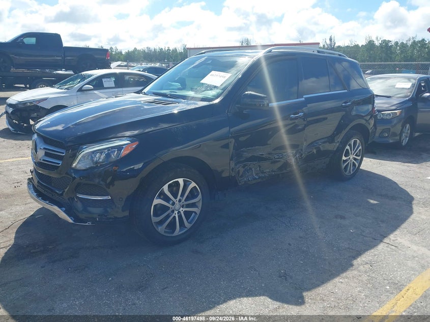 2016 Mercedes-Benz Gle 350 4Matic, Rear, IAAI, VIN 4JGDA5HB3GA637000 — photo 2