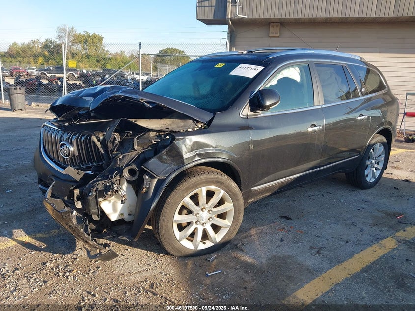 Vin: 5gakvckd0fj273780, lot: 46697384, buick enclave premium 20152