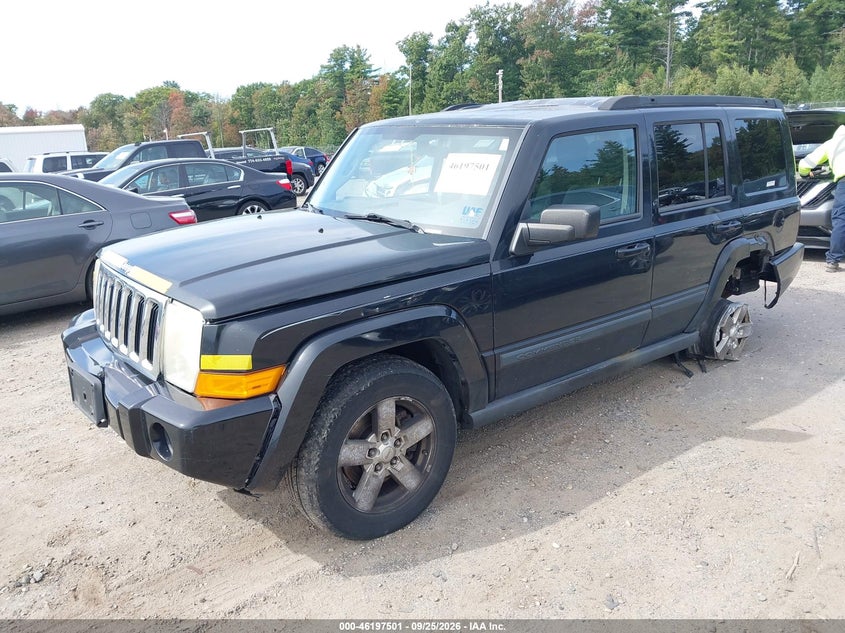 2007 Jeep Commander, Звичайний знос, IAAI, VIN 1J8HG48K87C608569 — фото 2