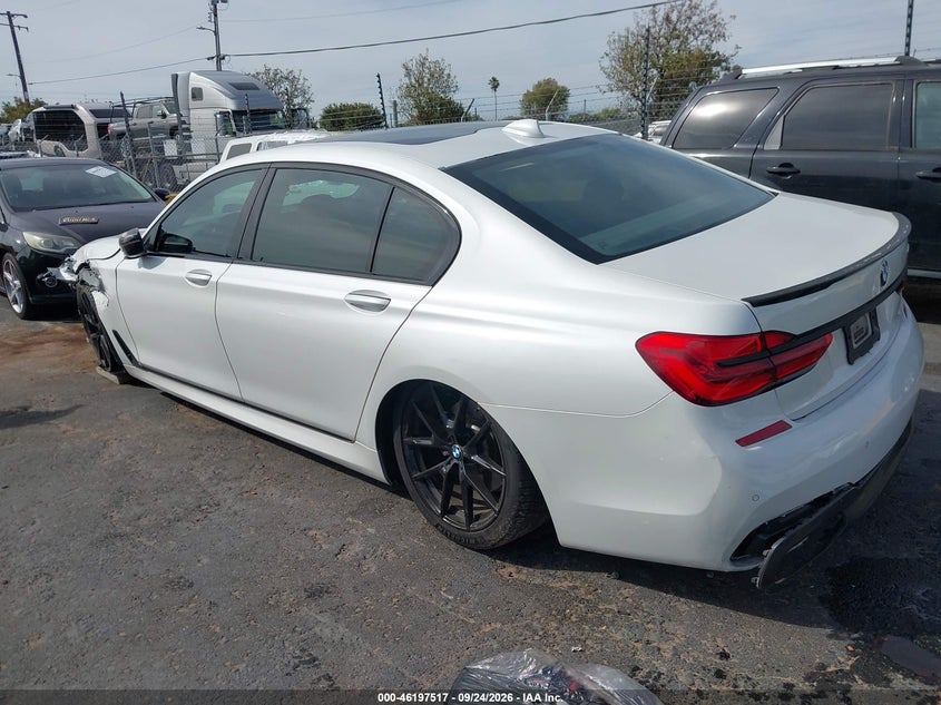 Vin: wba7f0c56ggm20767, lot: 46697401, bmw 7 series 750i 20163