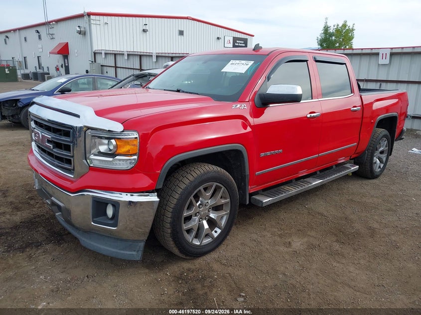 Vin: 3gtu2vec0eg196441, lot: 46697403, gmc sierra 1500 slt 20142
