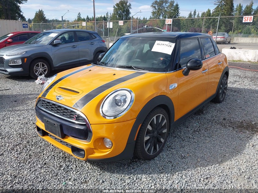 Vin: wmwxu3c54g2d31528, lot: 46697412, mini hardtop cooper s 20162