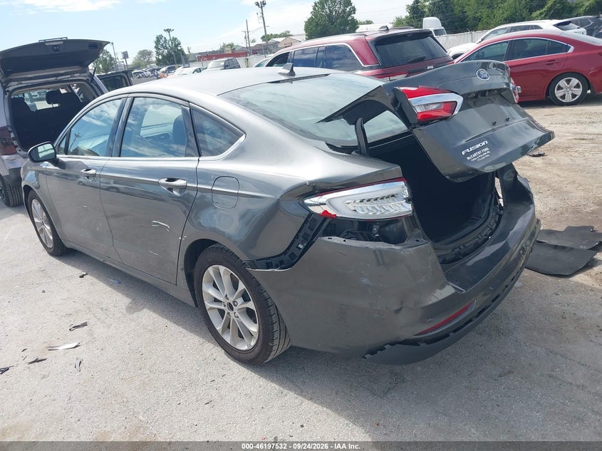 Vin: 3fa6p0hd8lr162031, lot: 46697416, ford fusion se 20203