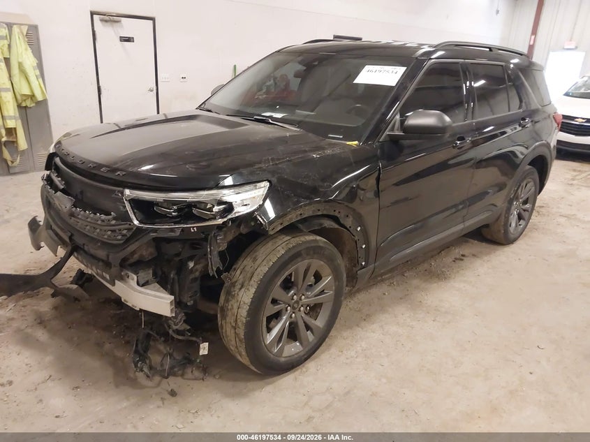 Vin: 1fmsk8dh9mgb69380, lot: 46697418, ford explorer xlt 20212