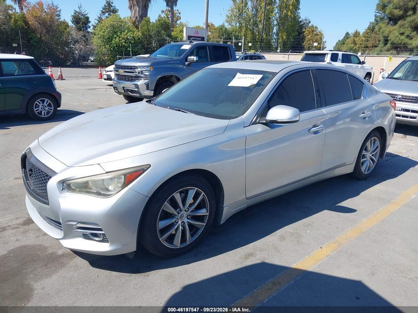 INFINITI Q50 2014 VIN JN1BV7AP4EM686741