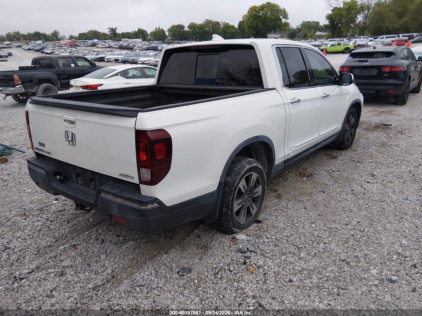 Vin: 5fpyk3f77hb028532, lot: 46697445, honda ridgeline rtl-e 20174