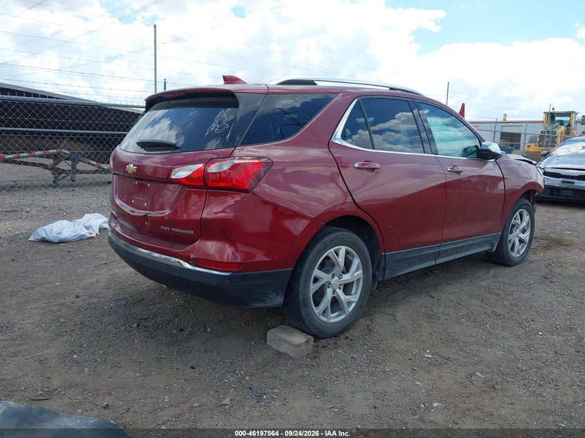 Vin: 2gnaxxev9m6108277, lot: 46697448, chevrolet equinox awd premier 20214