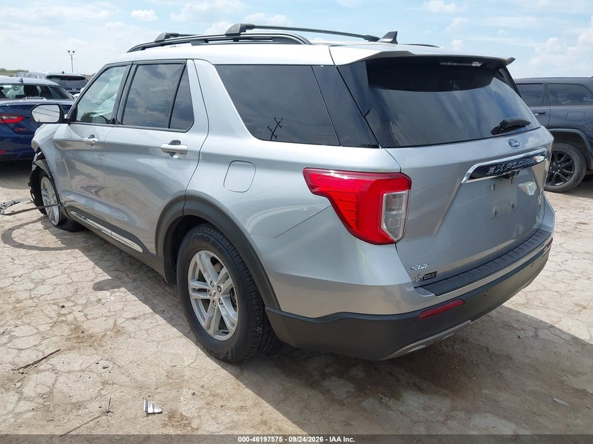 Vin: 1fmsk7dh9mgb15779, lot: 46697459, ford explorer xlt 20213