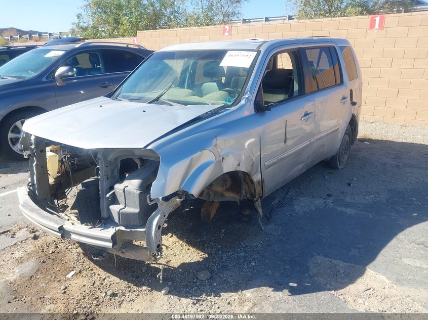 Vin: 5fnyf3h75cb042125, lot: 46697476, honda pilot ex-l 20122