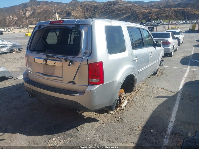 Vin: 5fnyf3h75cb042125, lot: 46697476, honda pilot ex-l 20124