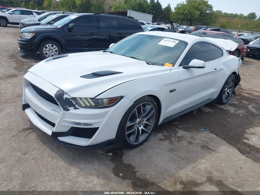 Vin: 1fa6p8cf3g5306648, lot: 46697482, ford mustang gt premium 20162