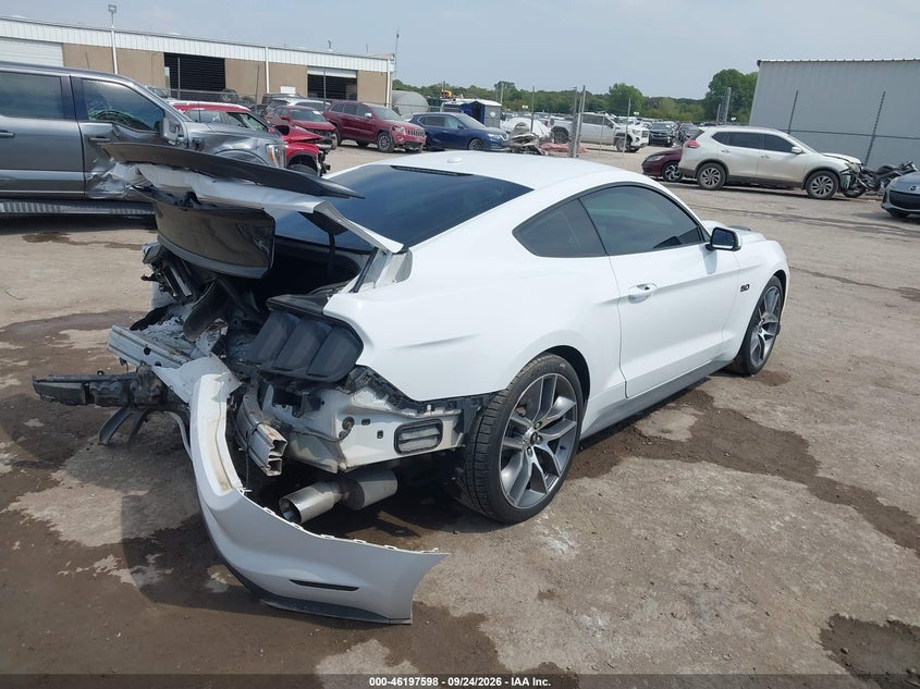 Vin: 1fa6p8cf3g5306648, lot: 46697482, ford mustang gt premium 20164