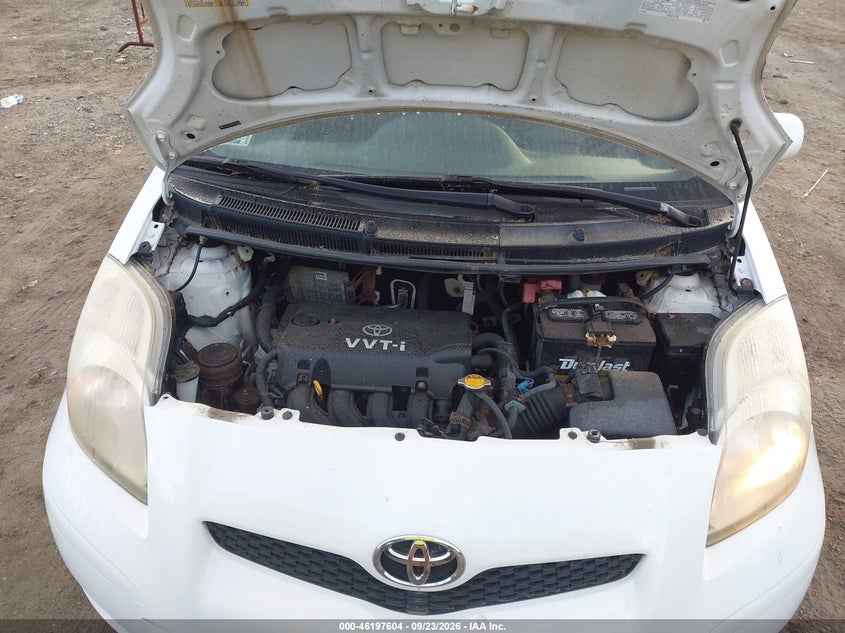 TOYOTA YARIS 2009 VIN JTDJT903995262836