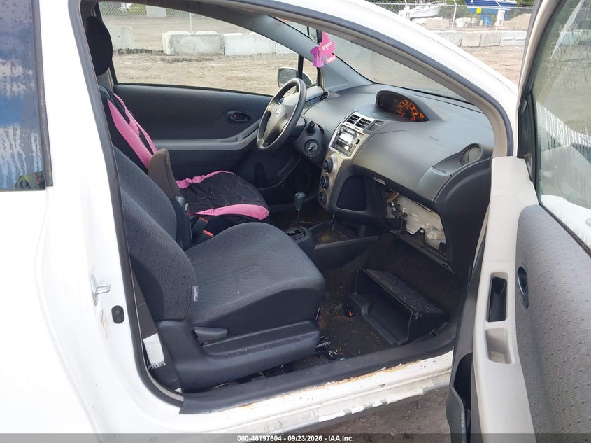 TOYOTA YARIS 2009 VIN JTDJT903995262836