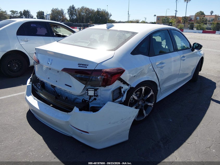 Vin: 2hgfe4f88th360764, lot: 46697492, honda civic hybrid sport/sport touring 20264