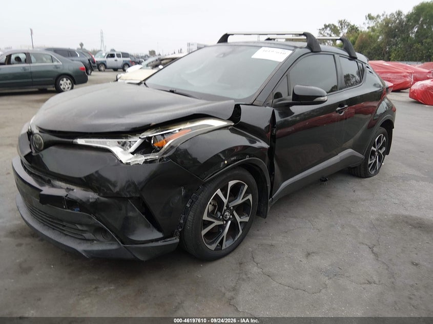 Vin: jtnkhmbx0j1005631, lot: 46697494, toyota c-hr xle 20182