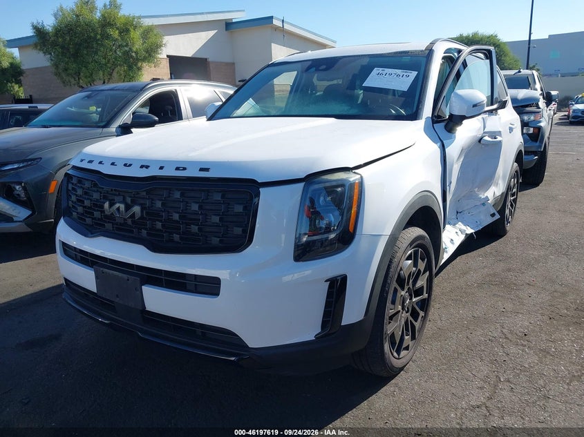 Vin: 5xyp3dhcxng200252, lot: 46697503, kia telluride ex 20222