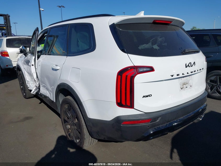 Vin: 5xyp3dhcxng200252, lot: 46697503, kia telluride ex 20223