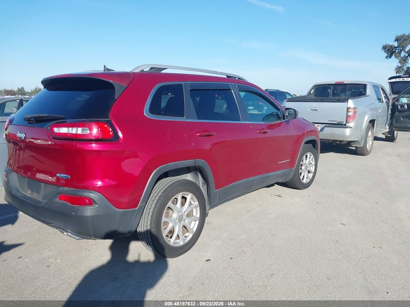 Vin: 1c4pjlcs0hw603677, lot: 46697516, jeep cherokee latitude fwd 20174