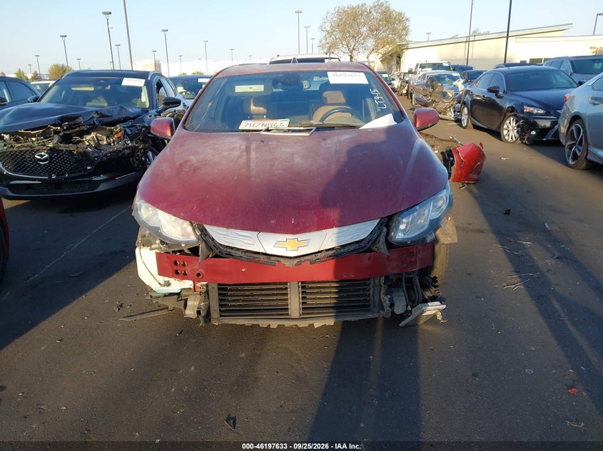 CHEVROLET VOLT 2017 VIN 1G1RD6S56HU132622
