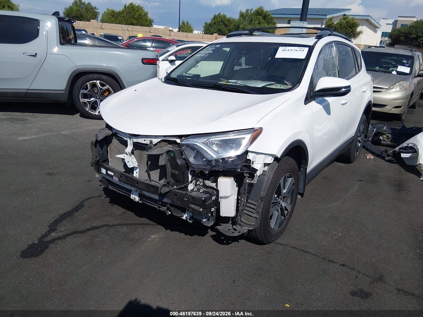 Vin: jtmwfrev1jj742999, lot: 46697523, toyota rav4 xle 20182