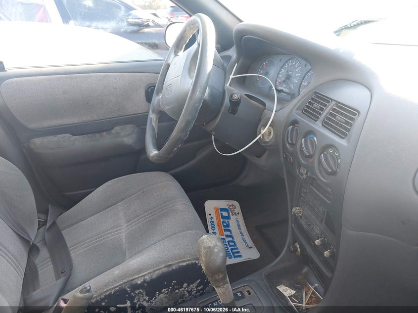 GEO PRIZM 1997 VIN 1Y1SK5263VZ437944