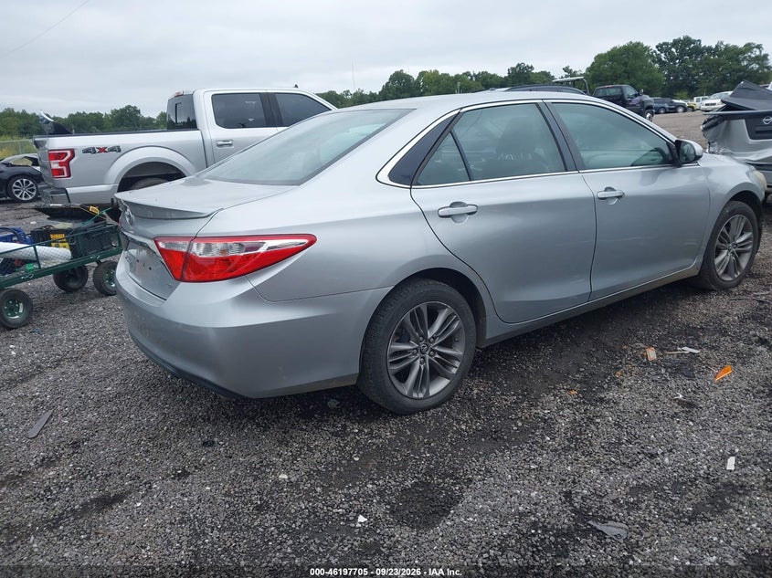 Vin: 4t1bf1fk0fu873511, lot: 46697589, toyota camry se 20154