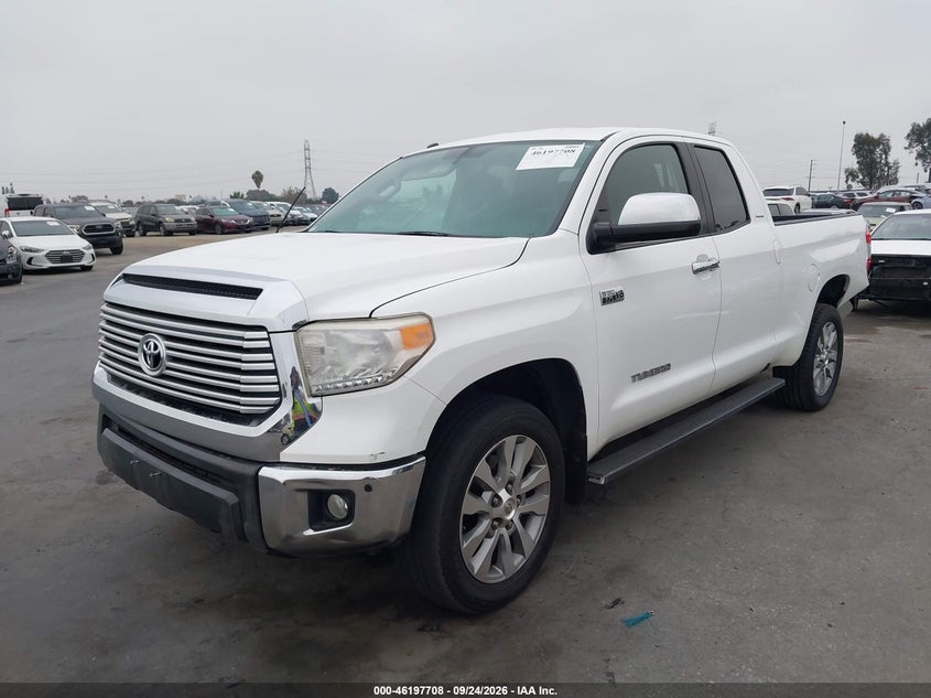 Vin: 5tfsy5f11fx190146, lot: 46697592, toyota tundra limited 5.7l v8 20152
