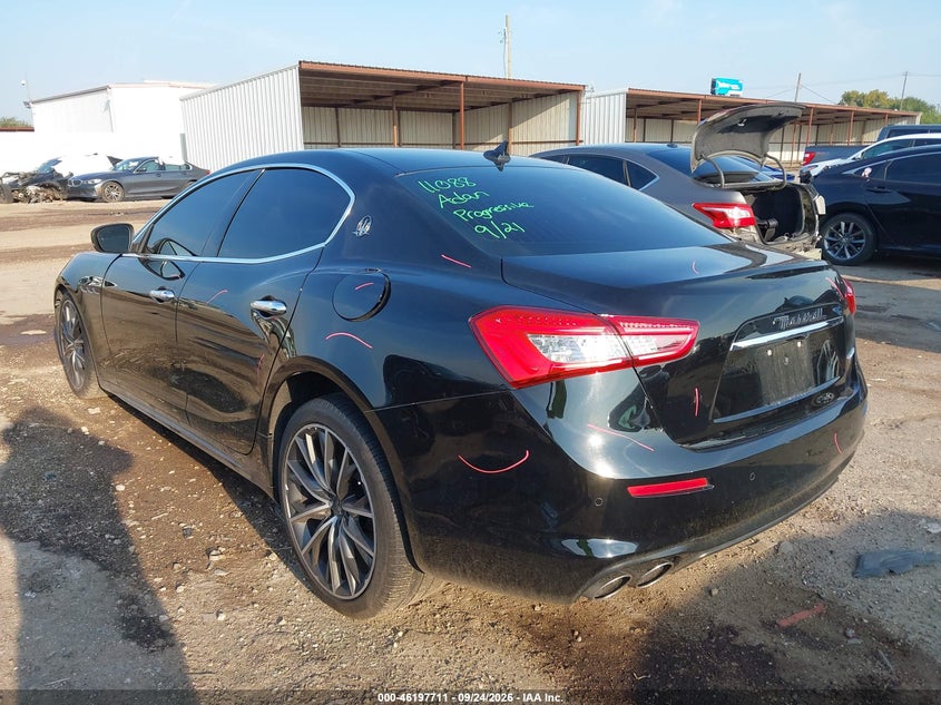 Vin: zam57xsaxl1351444, lot: 46697595, maserati ghibli 20203