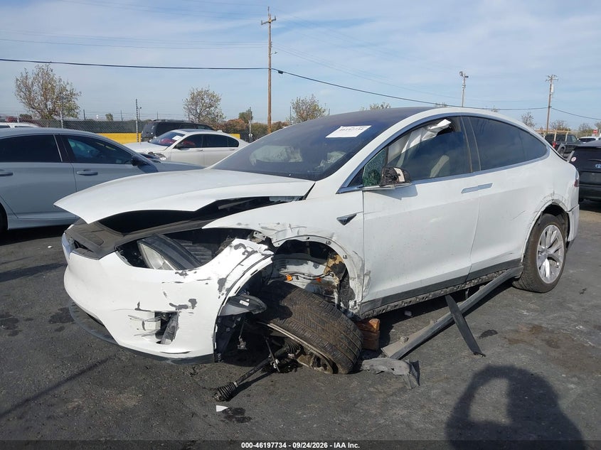 TESLA MODELO X 2020 VIN 5YJXCBE27LF283742