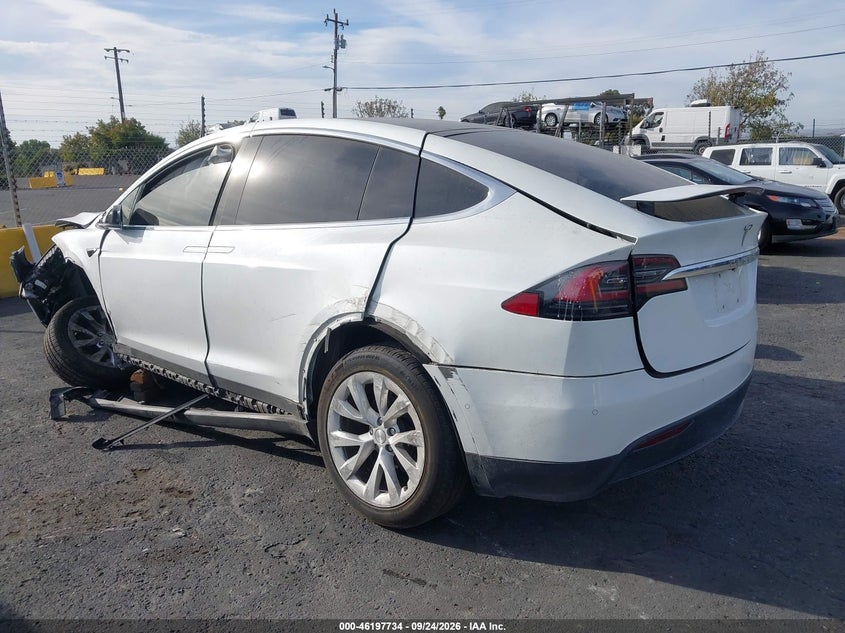 Vin: 5yjxcbe27lf283742, lot: 46697618, tesla modelo x long range dual motor all-wheel drive/long range plus dual motor all-wheel drive 20203