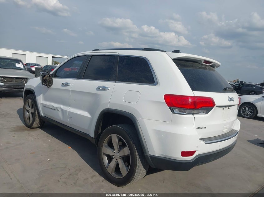 Vin: 1c4rjfbgxfc197798, lot: 46697622, jeep grand cherokee limited 20153