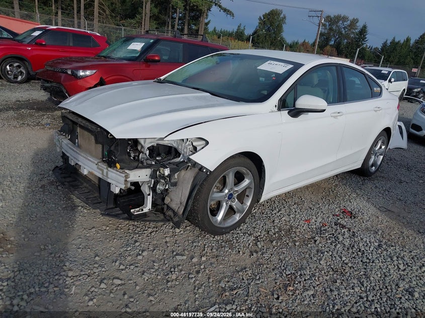 Vin: 3fa6p0g77gr216632, lot: 46697623, ford fusion s 20162