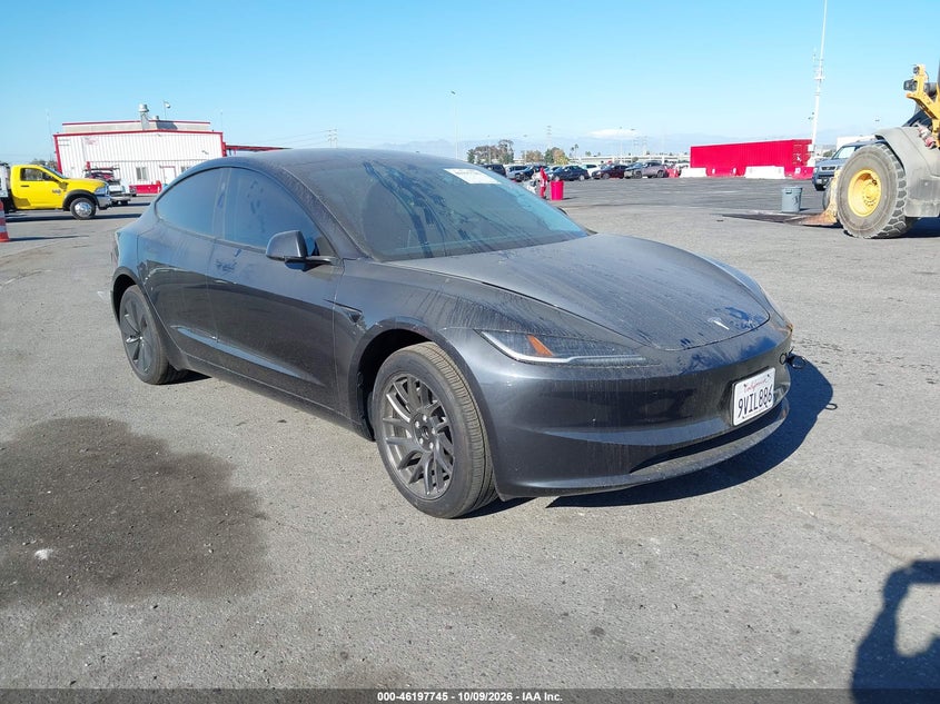 Vin: 5yj3e1eaxsf058255, lot: 46697629, tesla model 3 long range rear-wheel drive/standard rear-wheel drive 2025 img_1