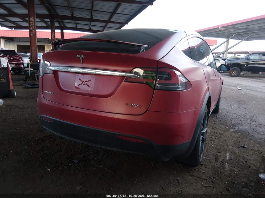 Vin: 5yjxcbe42hf068729, lot: 46697651, tesla model x p100d 20174