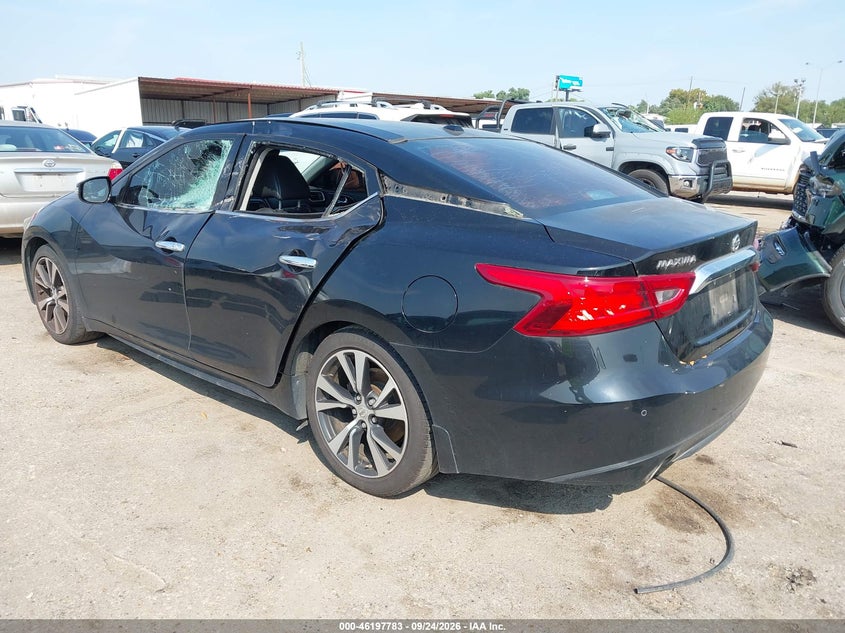 Vin: 1n4aa6ap9gc391941, lot: 46697667, nissan maxima 3.5 sl 20163