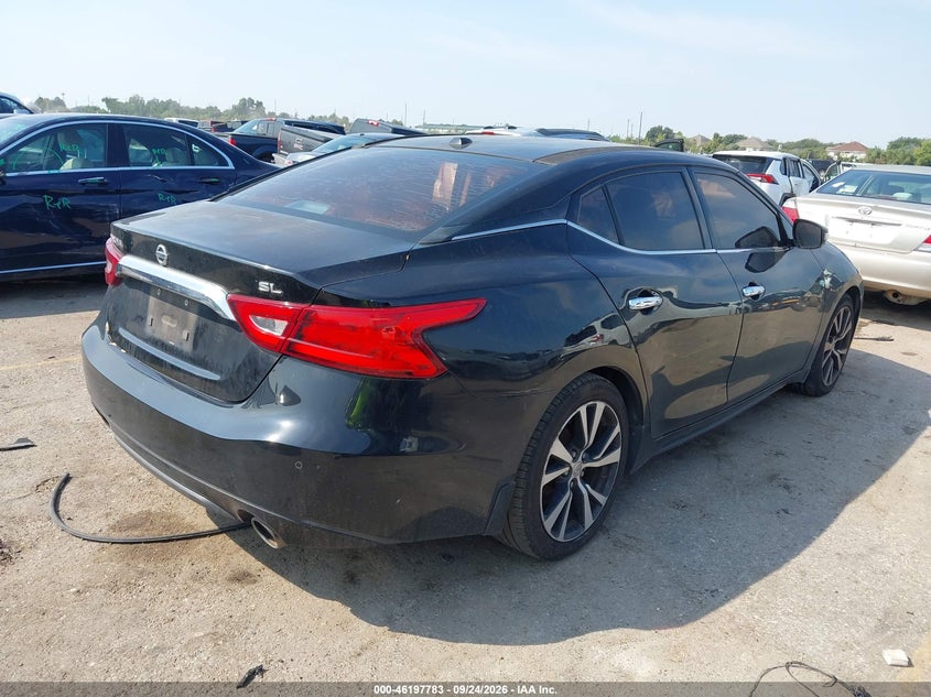 Vin: 1n4aa6ap9gc391941, lot: 46697667, nissan maxima 3.5 sl 20164