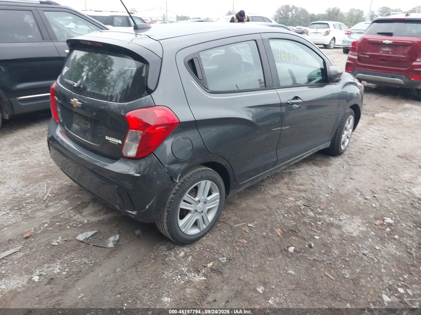 Vin: kl8cb6sa3lc420122, lot: 46697678, chevrolet spark fwd ls automatic 20204